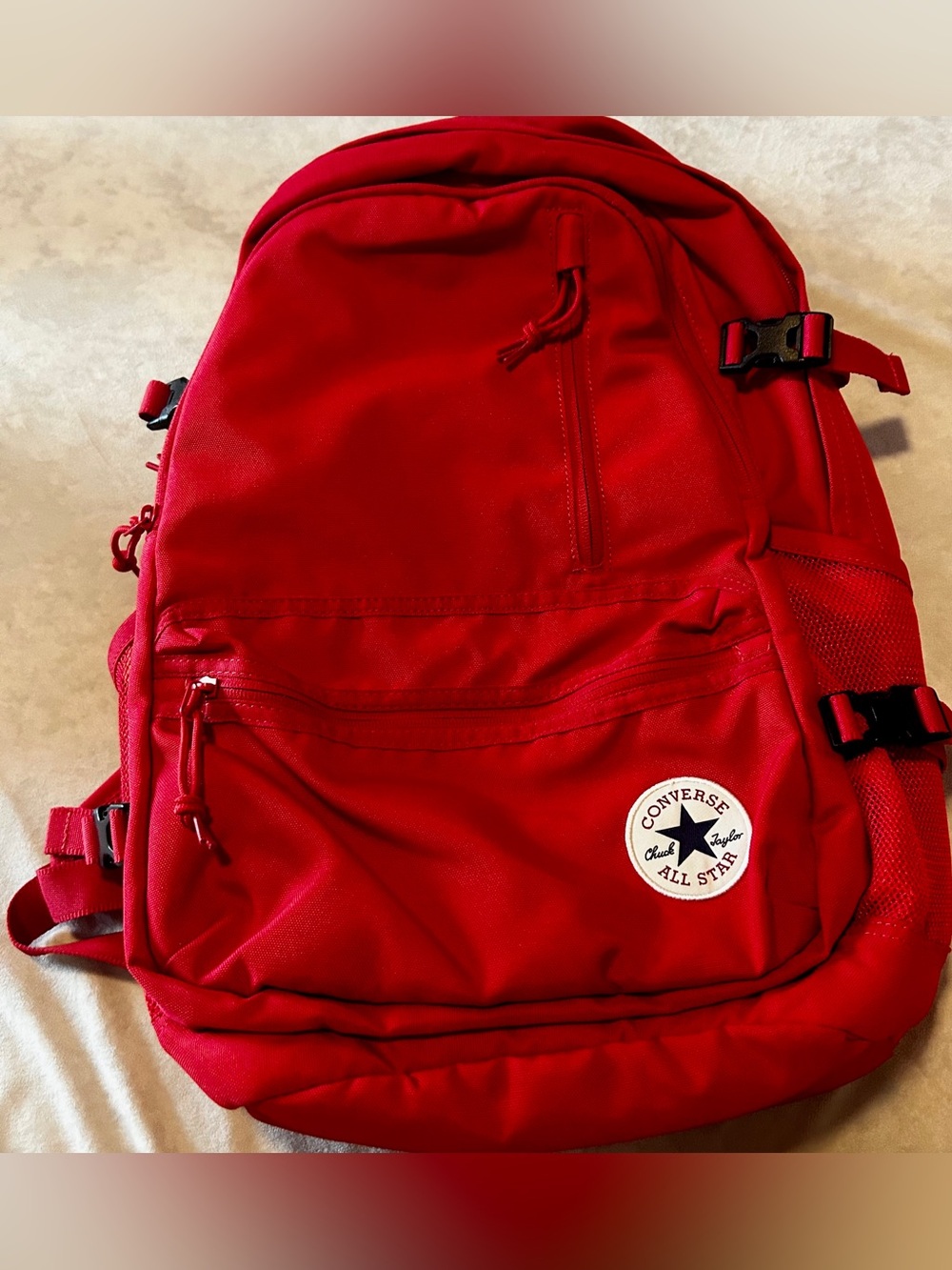 CONVERSE STRAIGHT EDGE BACKPACK- UNIVERSITY RED (NWT)
